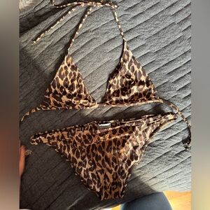 Dolce & Gabbana Cheetah Bikini